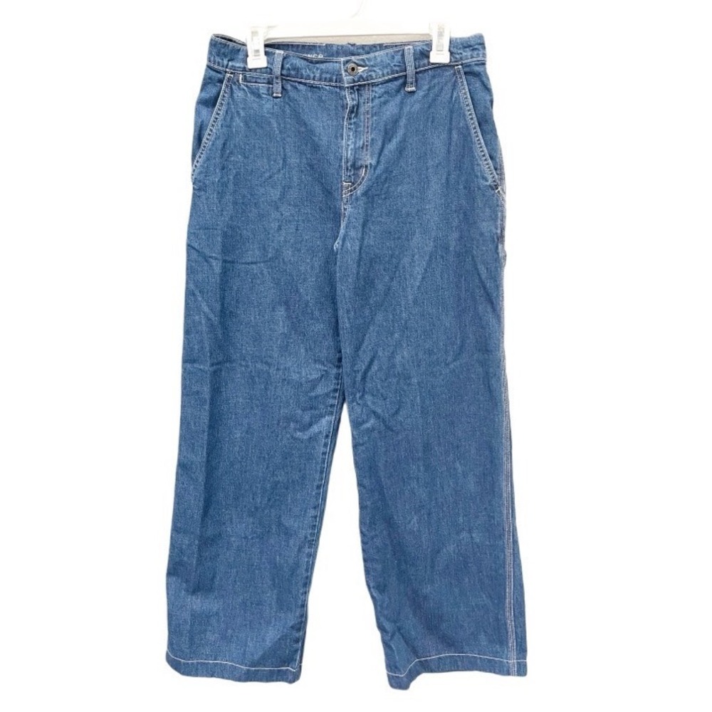 Vince The Carpenter Pant Wide Leg Utility Jeans Size 31 Model Off Duty Normcore‎